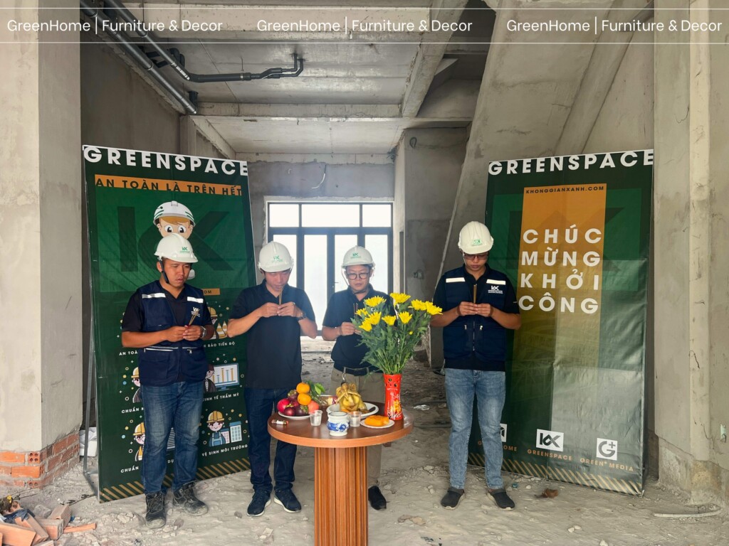 GreenHome khởi công dự án Mr. H