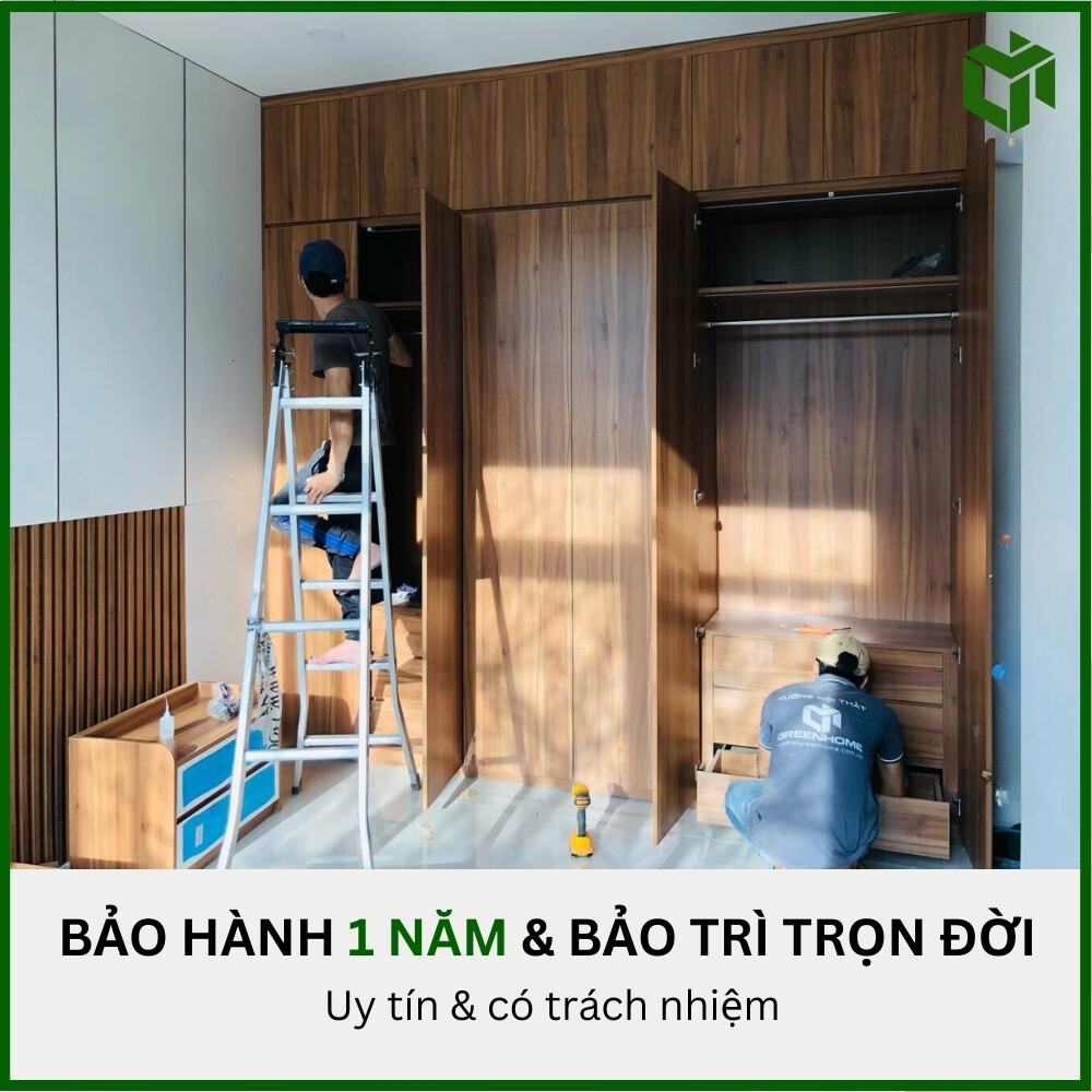 Chế độ bảo hành và bảo trì nội thất trọn gói 