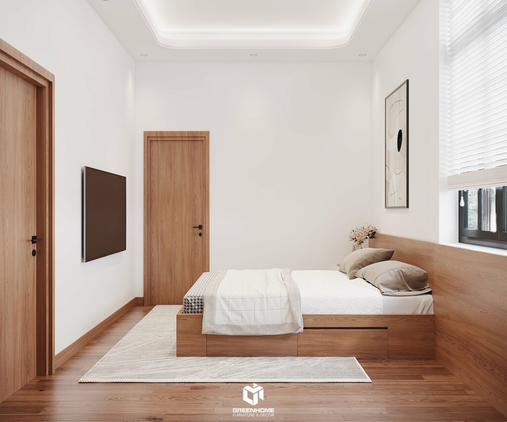 THIẾT KẾ NỘI THẤT NHÀ Ở BÀ RỊA VŨNG TÀU - SANG TRỌNG VỚI NỘI THẤT GỖ ÓC CHÓ