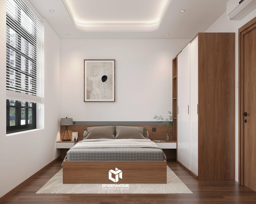 THIẾT KẾ NỘI THẤT NHÀ Ở BÀ RỊA VŨNG TÀU - SANG TRỌNG VỚI NỘI THẤT GỖ ÓC CHÓ