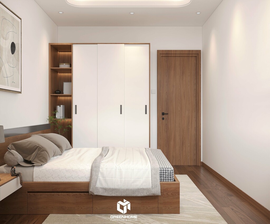THIẾT KẾ NỘI THẤT NHÀ Ở BÀ RỊA VŨNG TÀU - SANG TRỌNG VỚI NỘI THẤT GỖ ÓC CHÓ