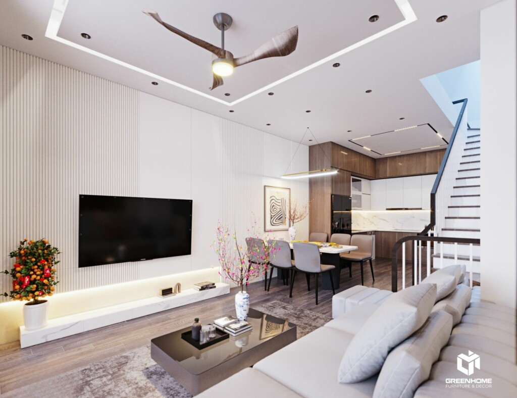 THIẾT KẾ NỘI THẤT NHÀ Ở BÀ RỊA VŨNG TÀU CHUẨN HIỆN ĐẠI