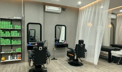 KHÁM PHÁ NỘI THẤT SALON TÓC NAM SAU CẢI TẠO