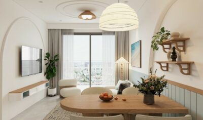 ẤN TƯỢNG VỚI NỘI THẤT CĂN HỘ CHUẨN WABI SABI Ở VŨNG TÀU 