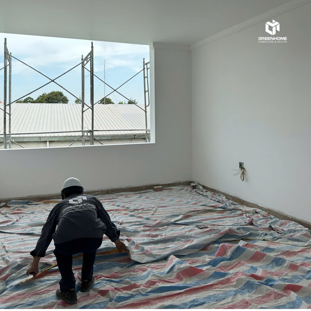 Nhật ký giám sát thi công nội thất GreenHome 4