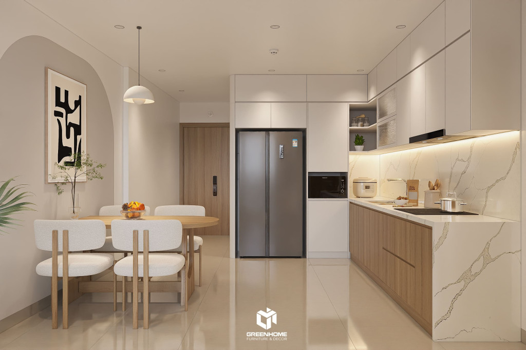 thiết kế nội thất căn hộ Vũng Tàu 15