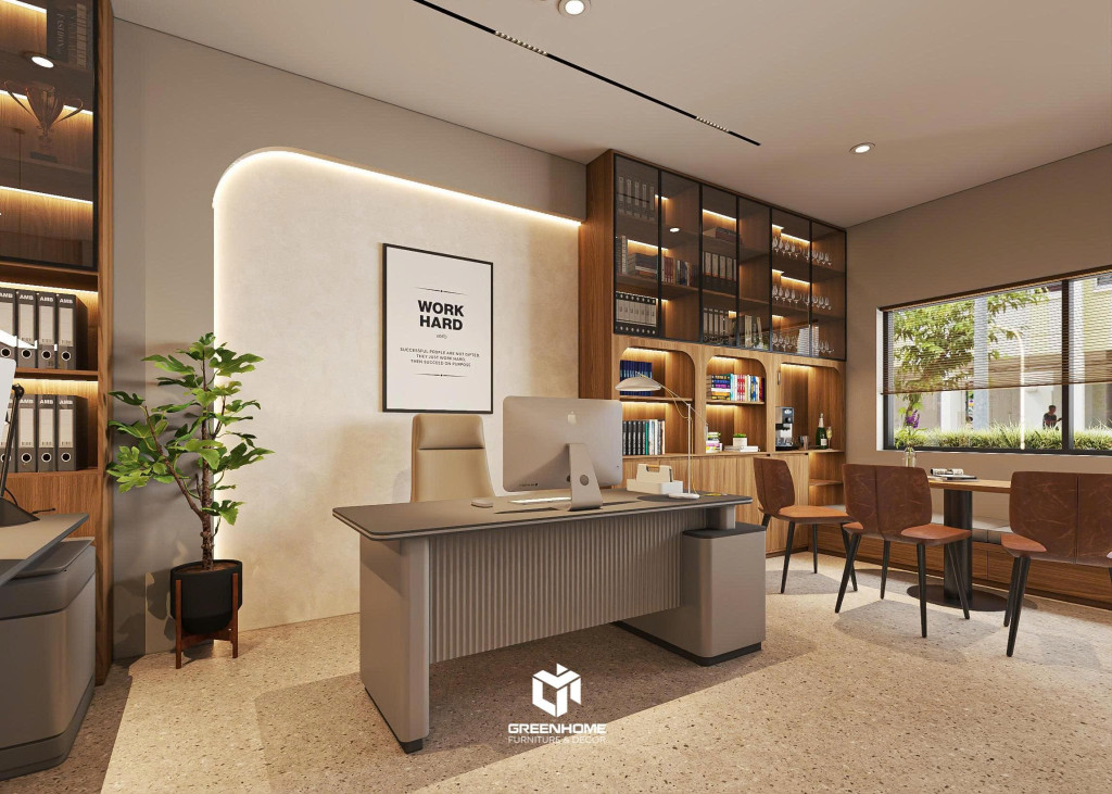 Home Office – Xu hướng thiết kế nội thất văn phòng Vũng Tàu hiện đại