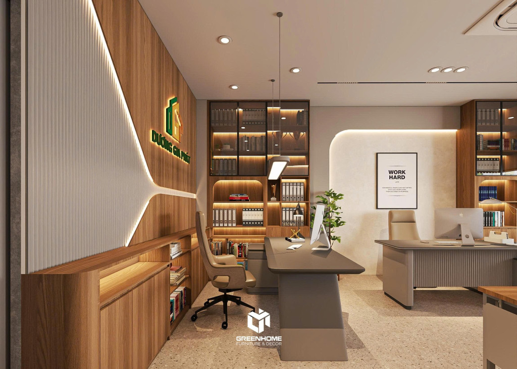 Home Office – Xu hướng thiết kế nội thất văn phòng Vũng Tàu hiện đại