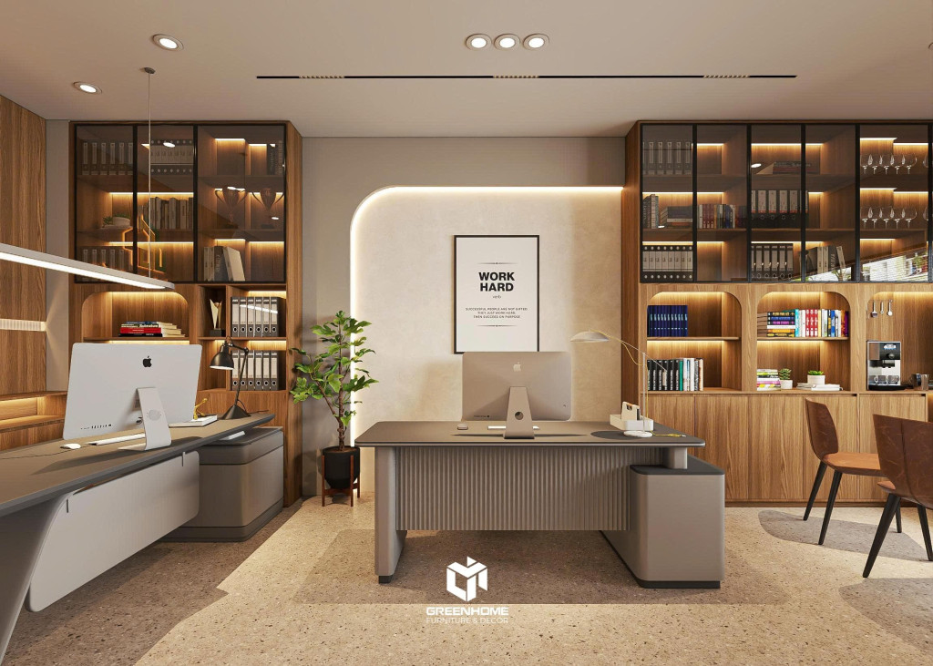 Home Office – Xu hướng thiết kế nội thất văn phòng Vũng Tàu hiện đại