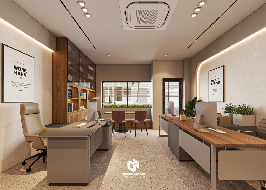 Home Office – Xu hướng thiết kế nội thất văn phòng Vũng Tàu hiện đại